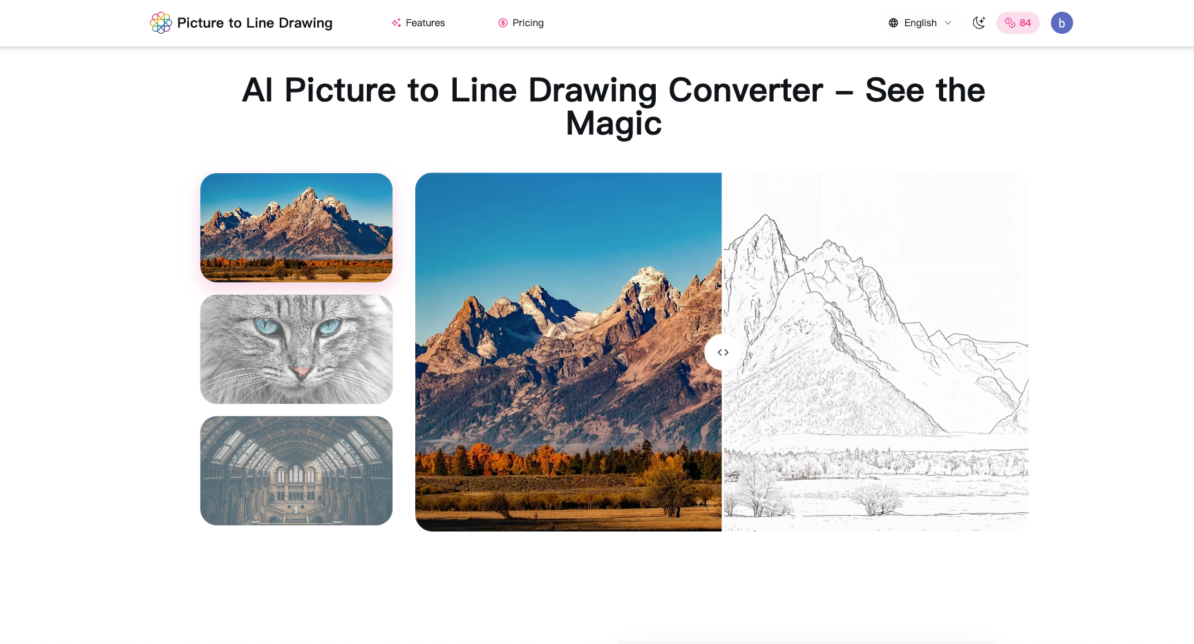 Picture to Line Drawing - Screenshot 3 preview