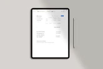 Invoice Template : Notion gallery image