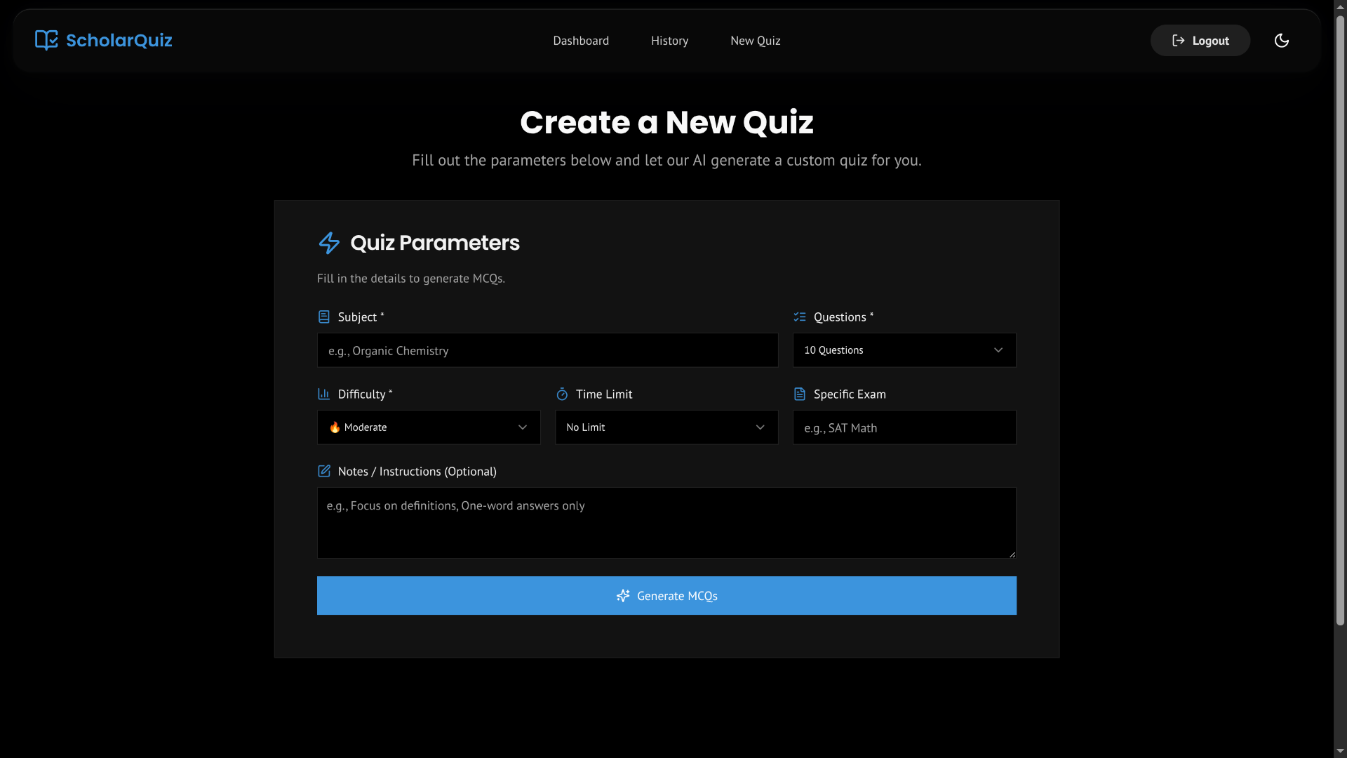 Scholarquiz - Parmak uçlarınızda AI ile çalışan sınav nesli medya 3