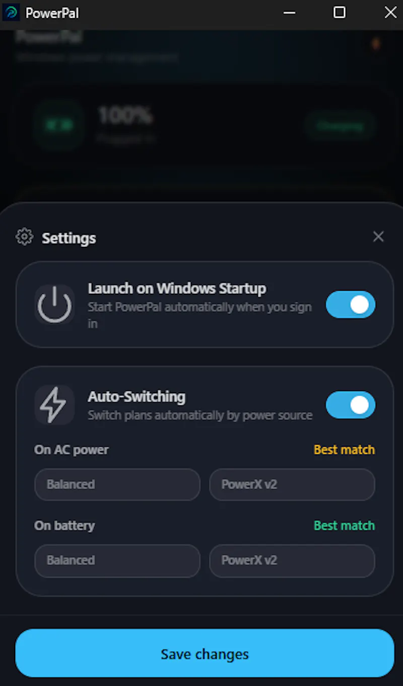 PowerPal  screenshot 2