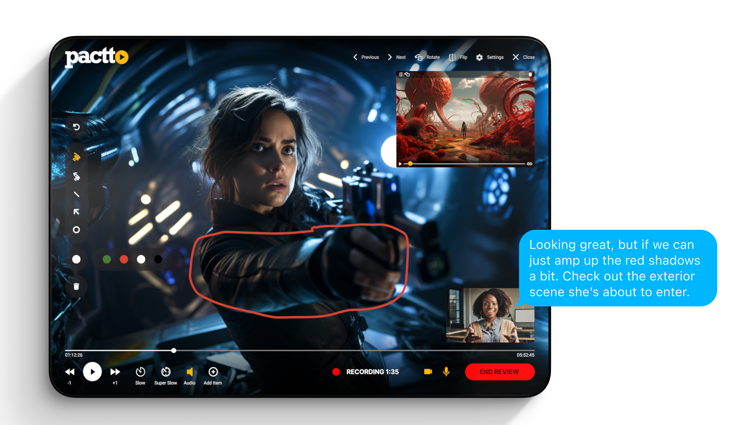 PACTTO: Video -Feedback aufnehmen - Verlustlose Kommunikation für kreative Fachkräfte Medien 5