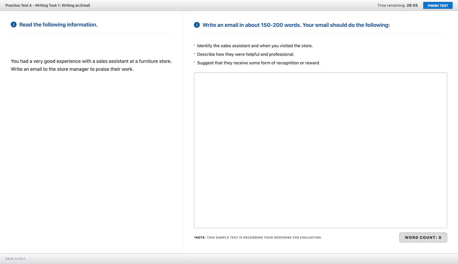 I Mock Exam screenshot 2