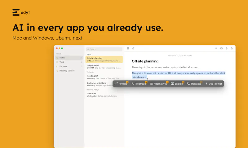 Edyt screenshot 2
