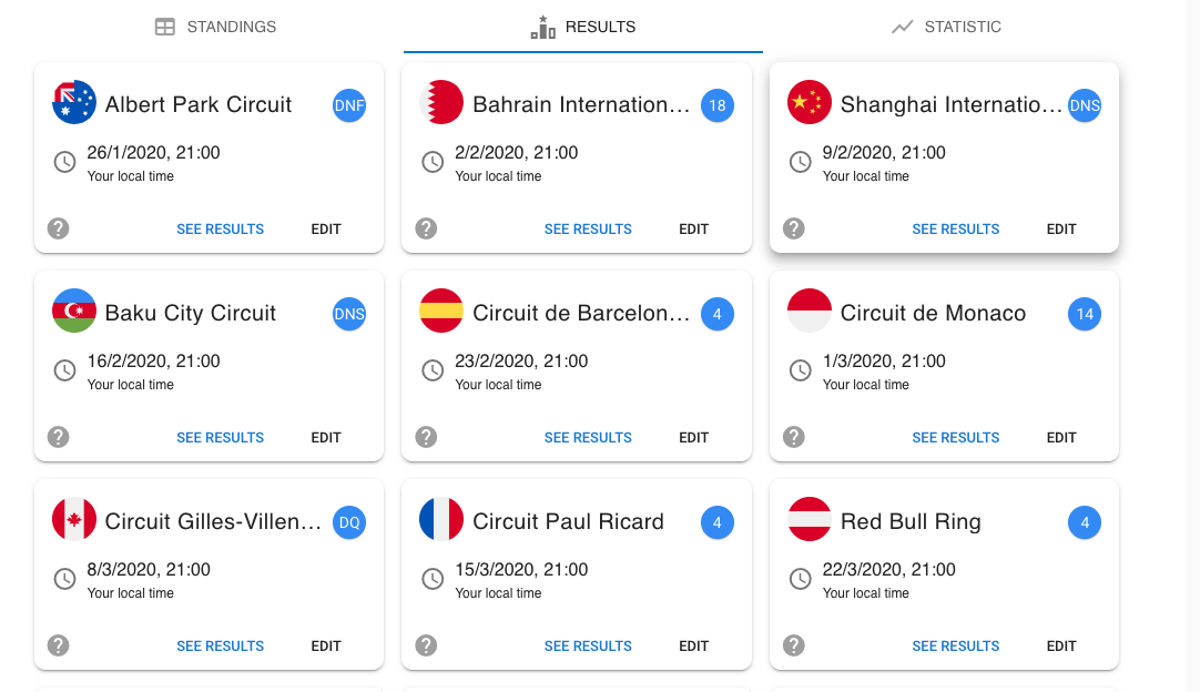 Racing Tournament gallery image