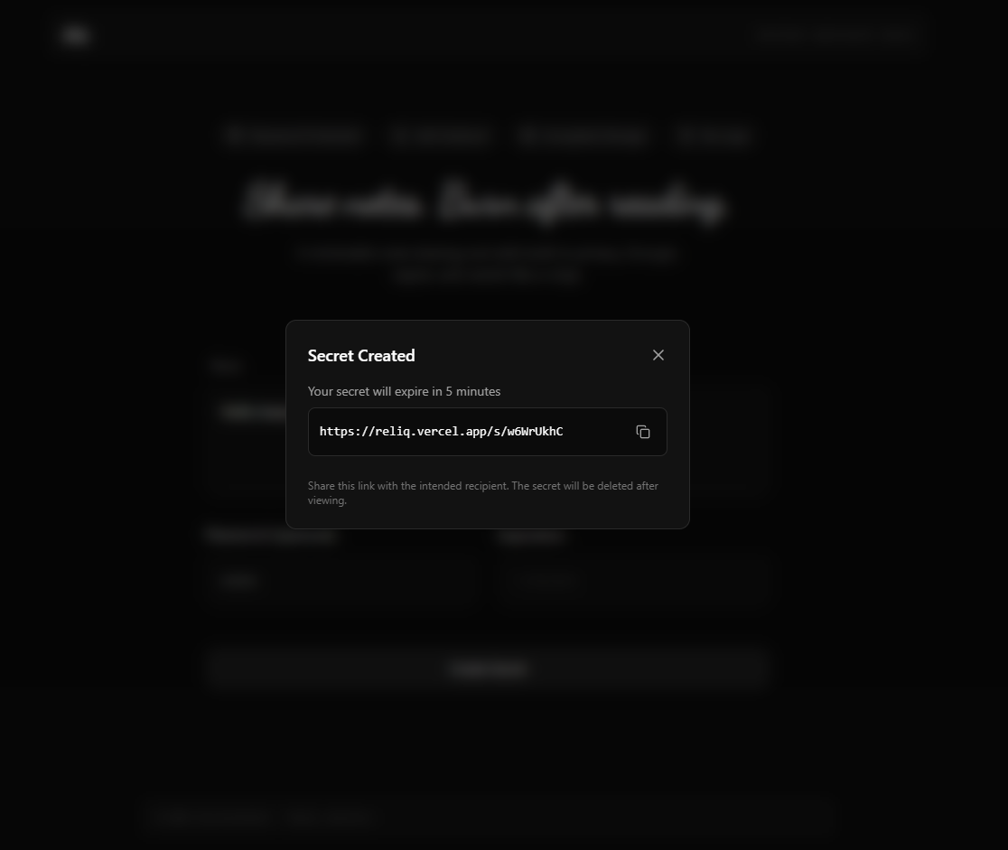 Reliq  gallery image