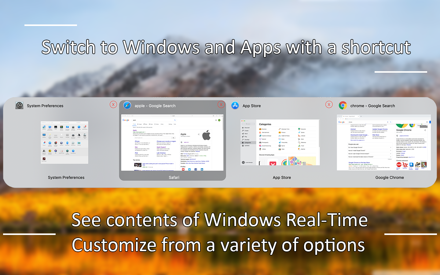 Tabber Windows and Apps Switcher Product Information, Latest