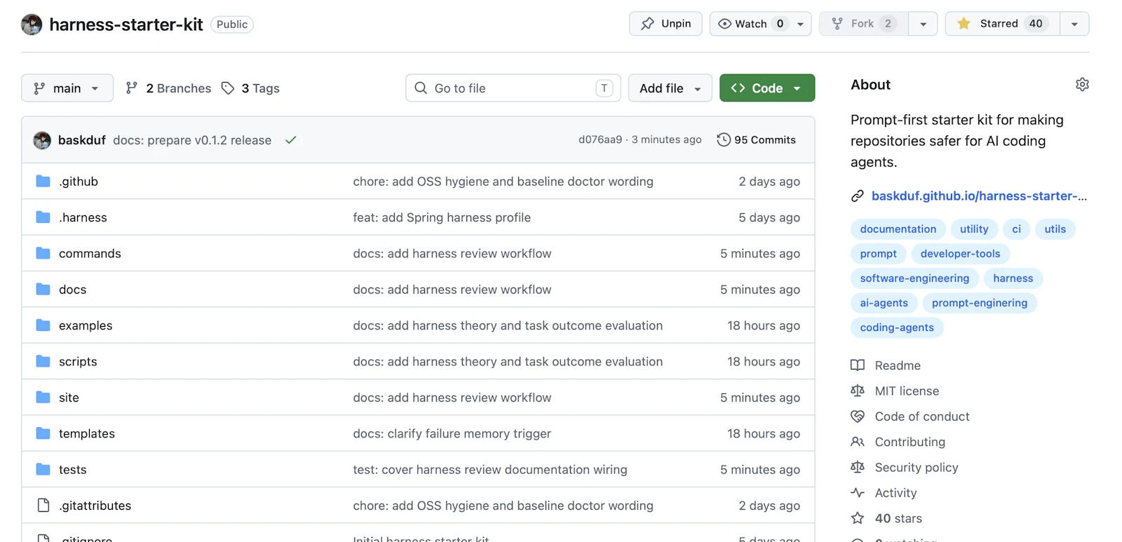 Harness Starter Kit screenshot 4