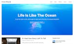Ocean Blog WordPress Theme image