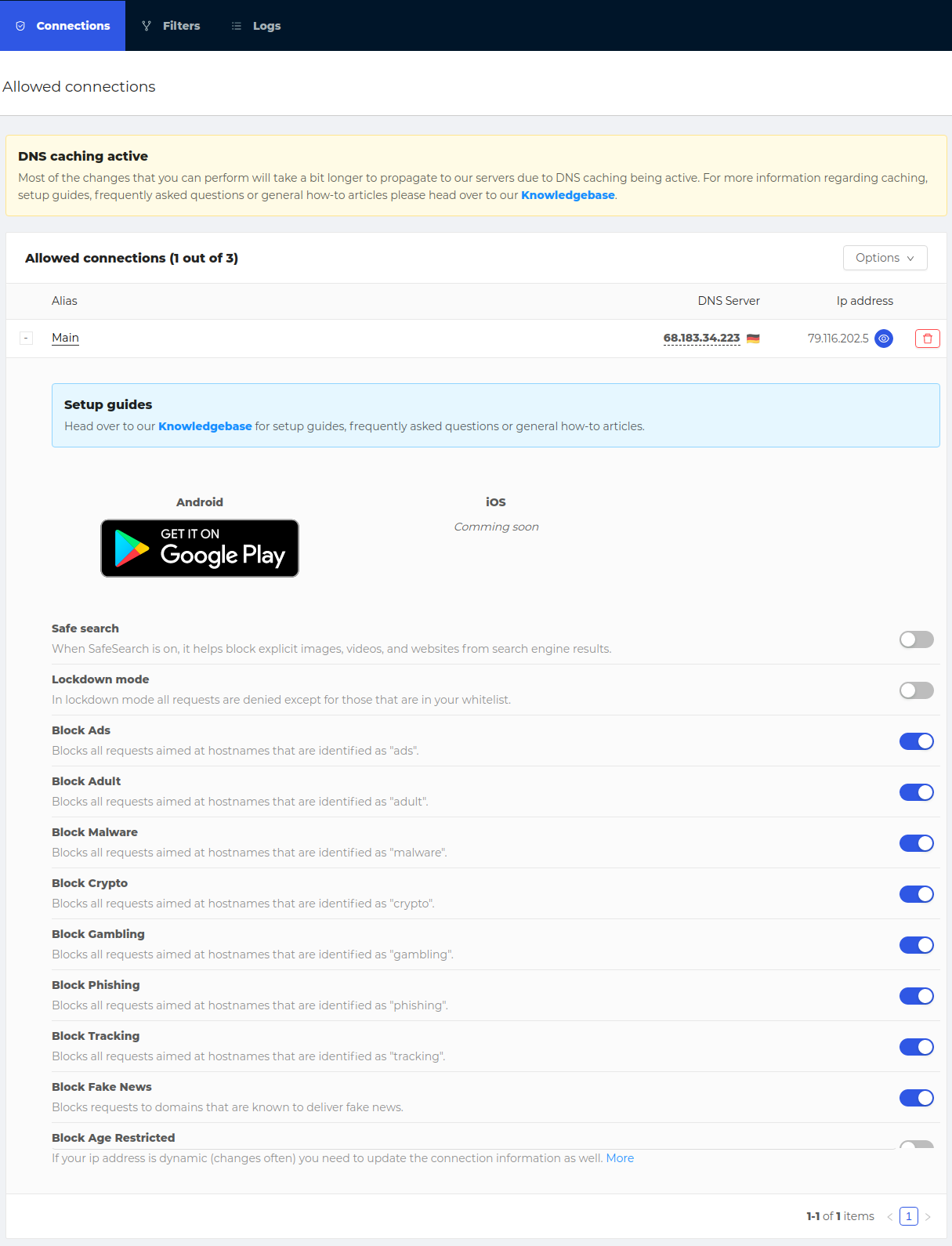 DnsAdBlock gallery image