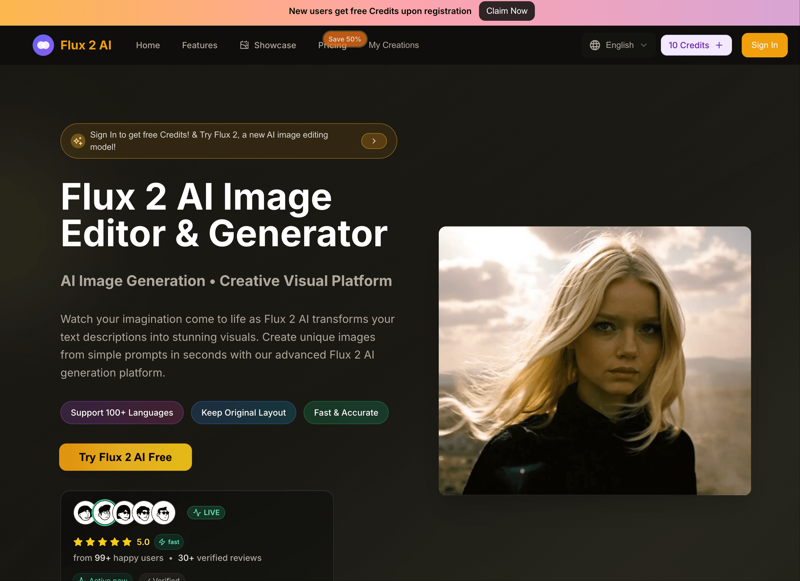 Flux 2 AI Image Editor & Generator gallery image