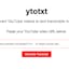 ytotxt