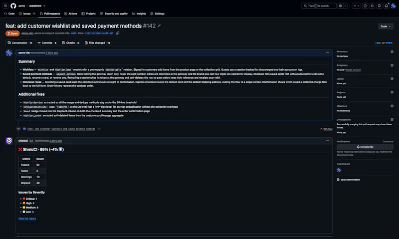 ShieldCI screenshot 4
