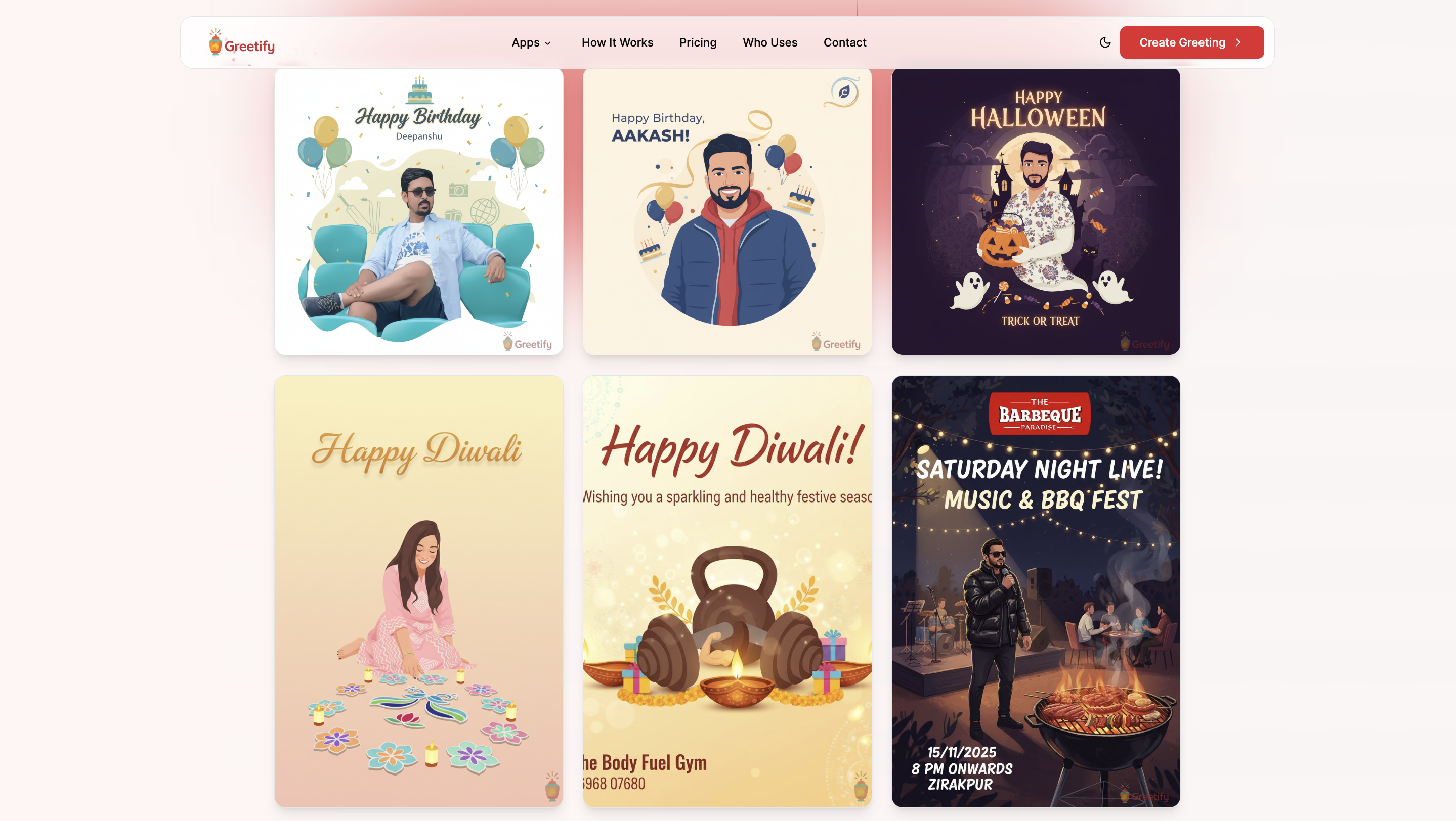 Greetify gallery image