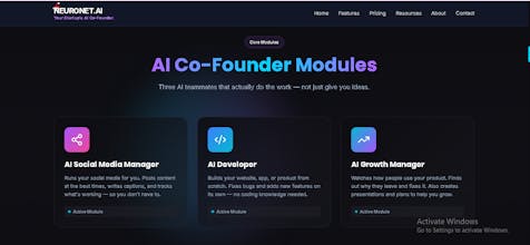 NeuroNet AI gallery image