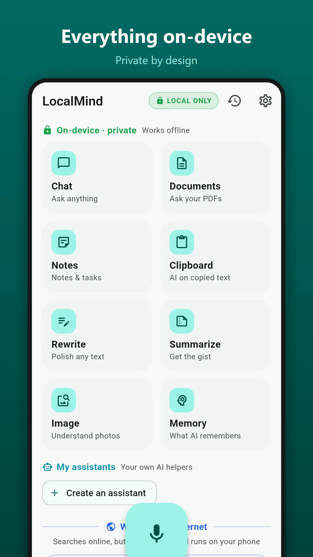 LocalMind: Pocket AI Assistant  gallery image