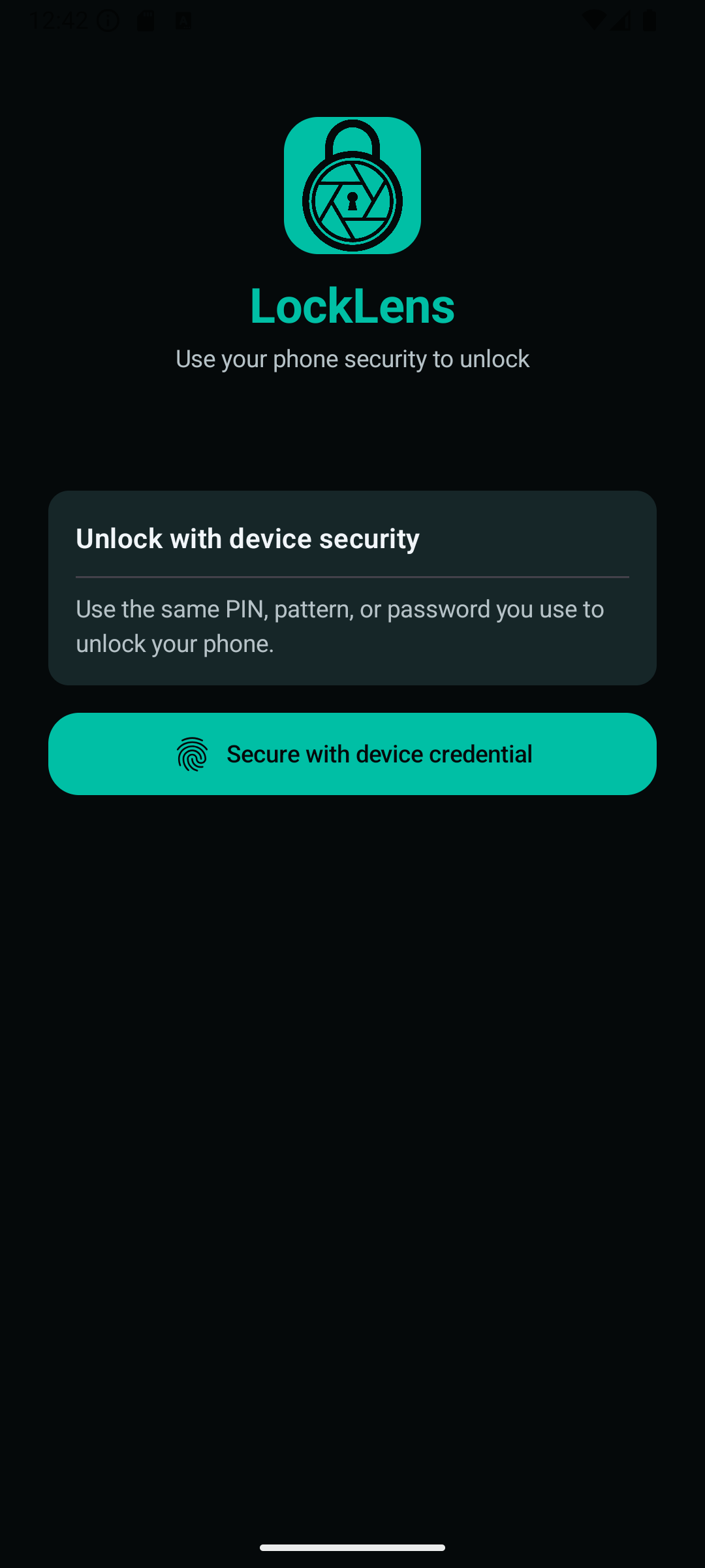 LockLens: Private Photo Vault gallery image