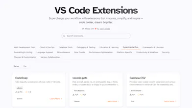 VSCode Extensions Directory gallery image