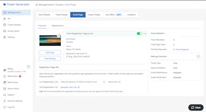 TIcket Generator gallery image