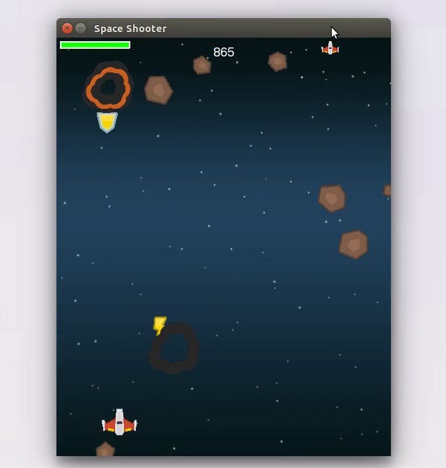Space Shooter - The classic retro game recreated using Pygame and ...