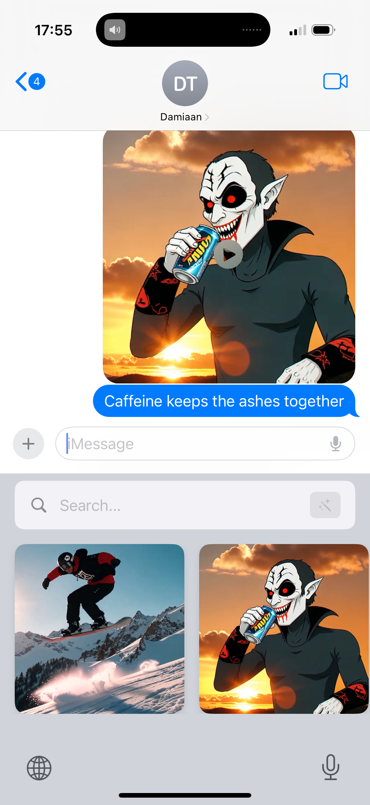 GIF AI Klavye medya 4