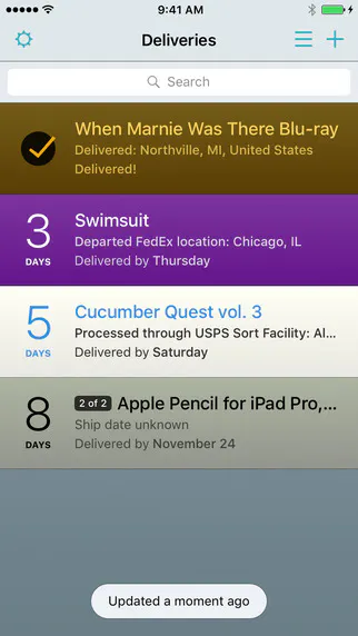 Deliveries 7