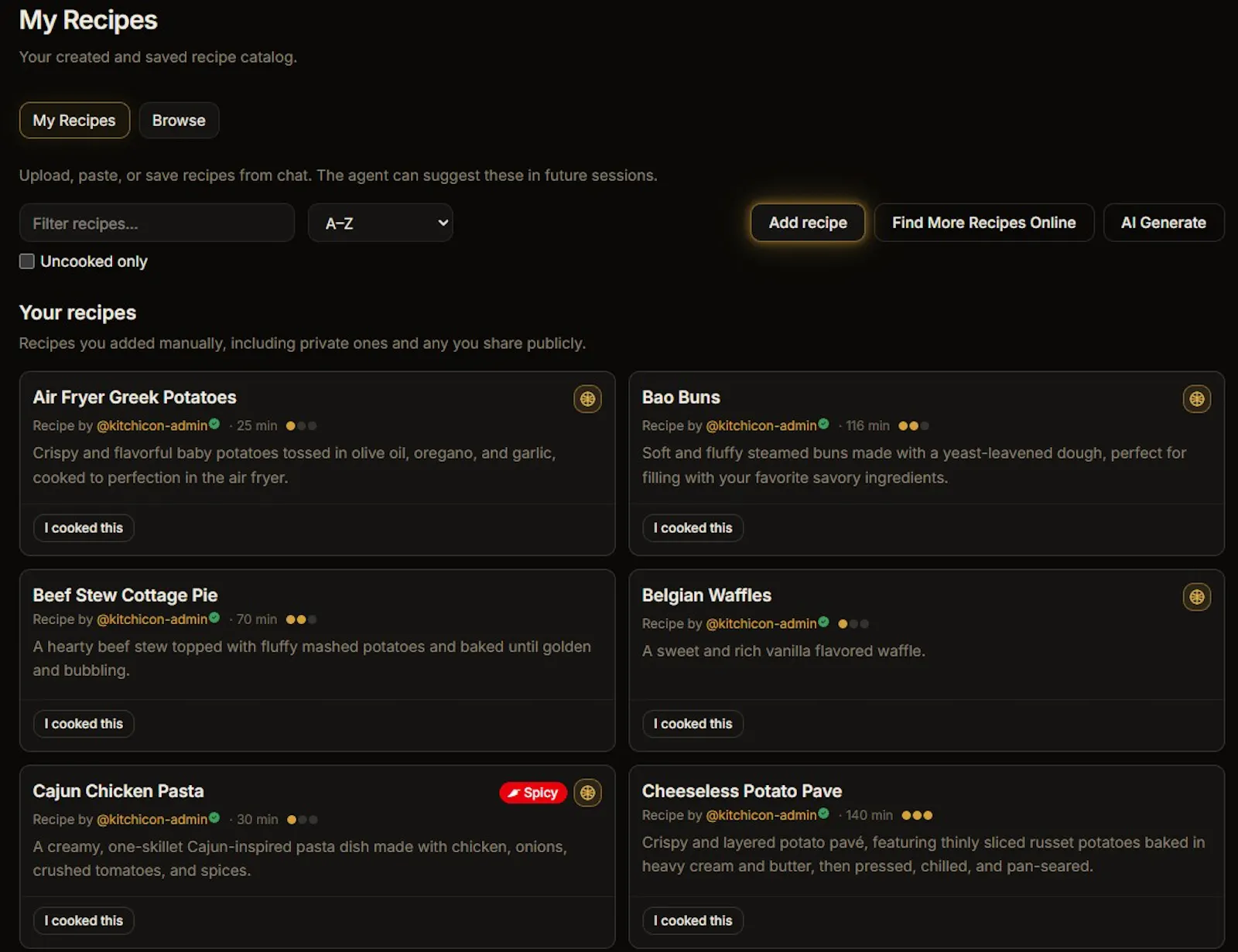 Kitchicon screenshot 4