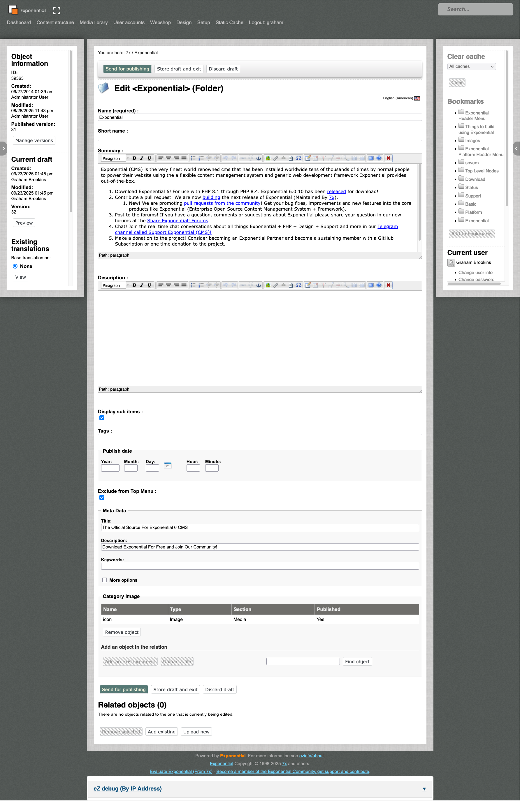 Média Exponentielle - Le moteur d'application de site Web simple, flexible et fiable 8