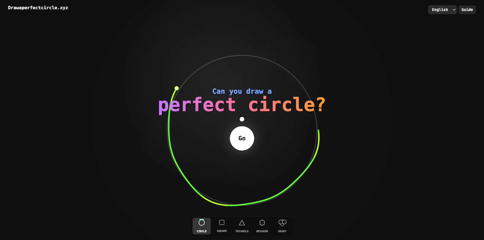 Free Circle Drawing Game screenshot 2
