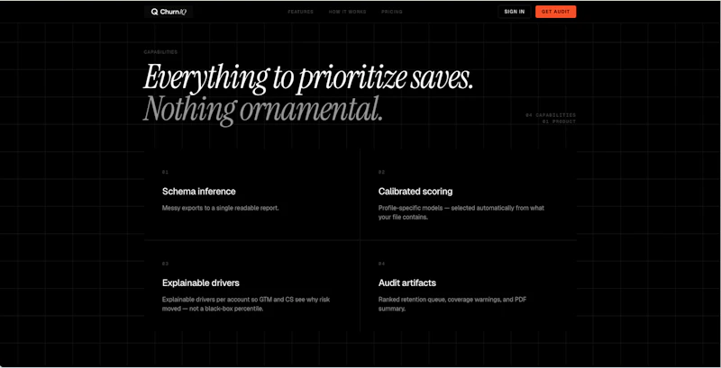ChurnIQ screenshot 4