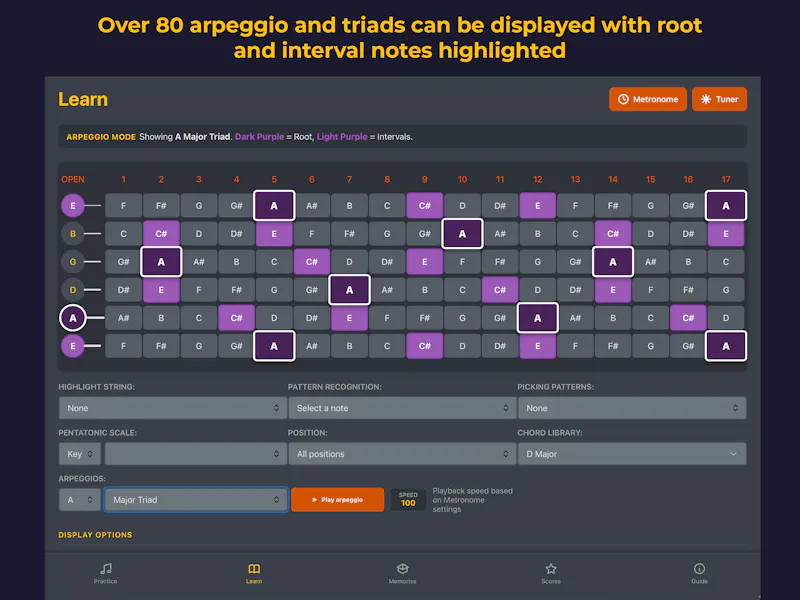Fretboard IQ screenshot 1