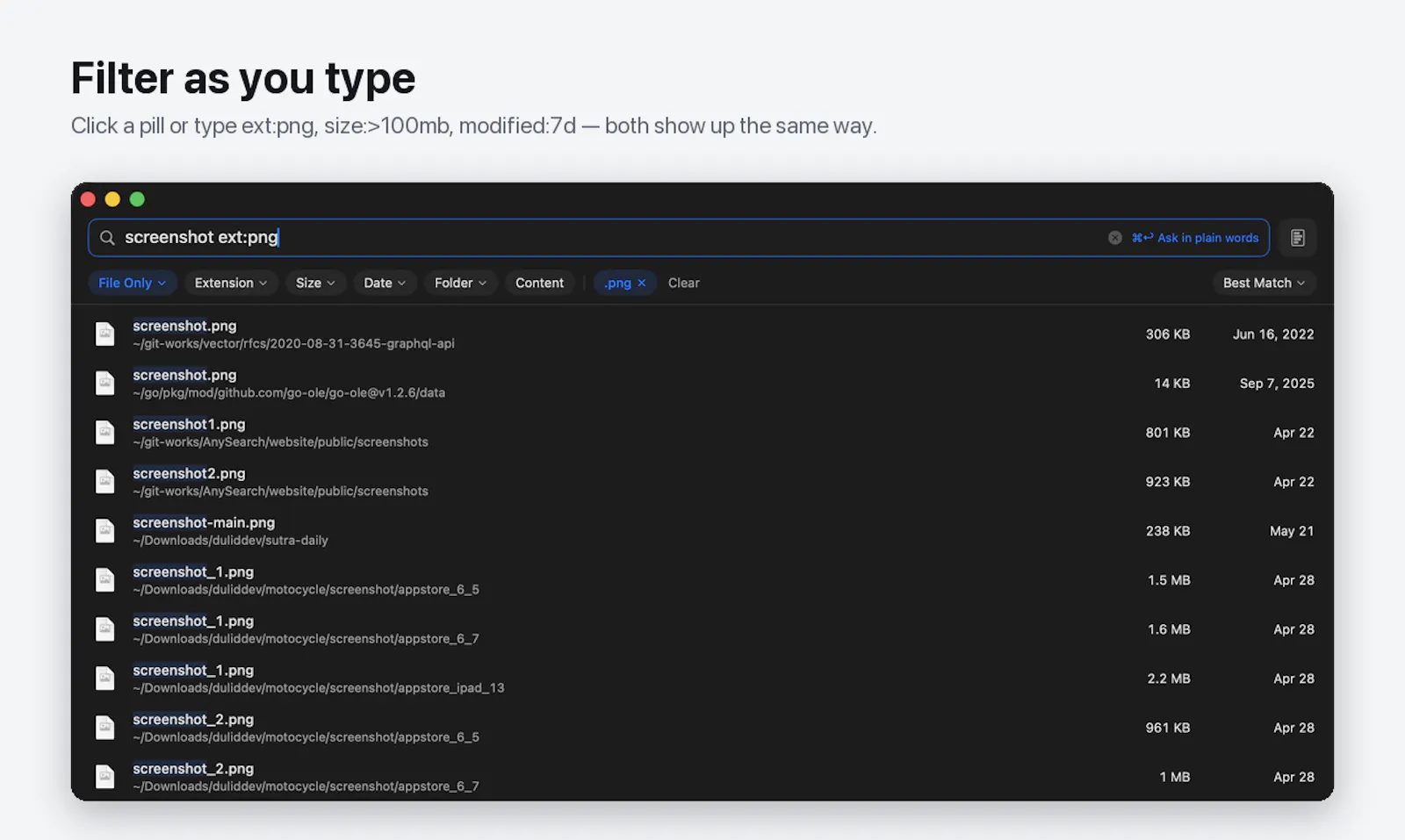 AnySearch Pro screenshot 2