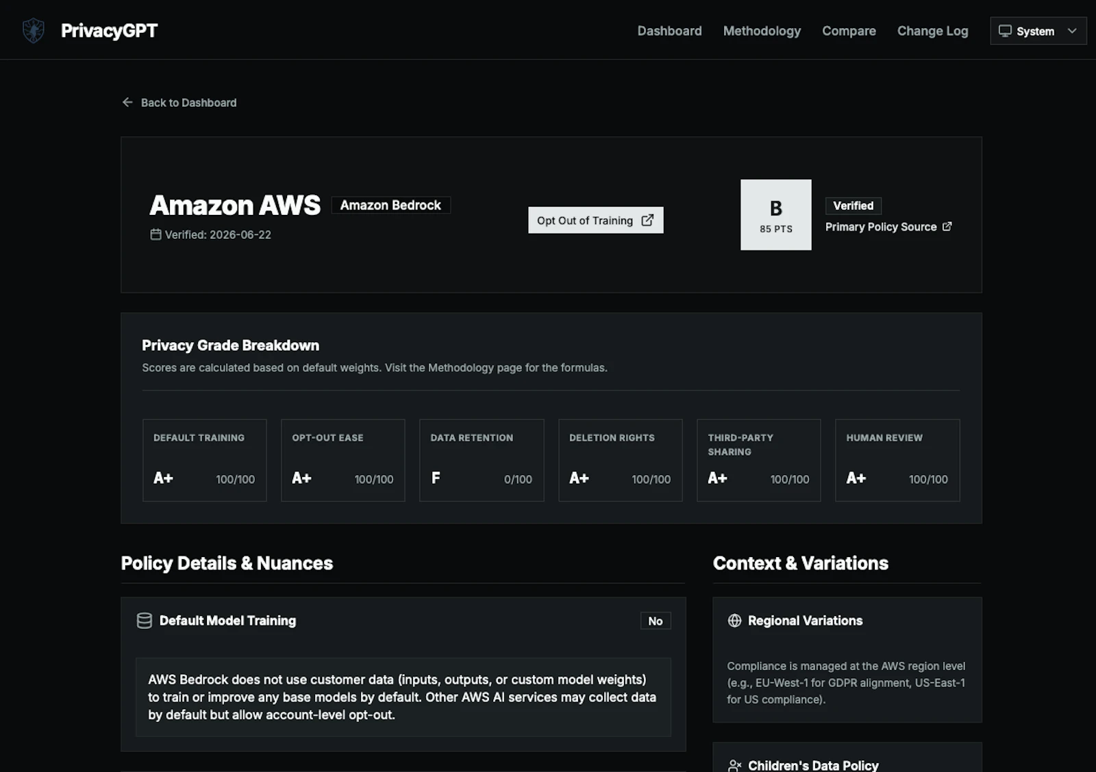 PrivacyGPT screenshot 2