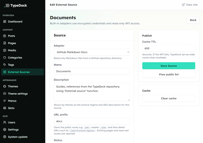 TypeDock screenshot 3