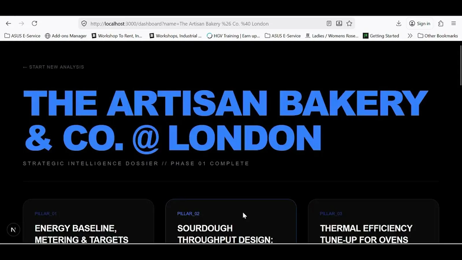 BusinessXray & AnimMatch Portfolio screenshot 1 (video preview)
