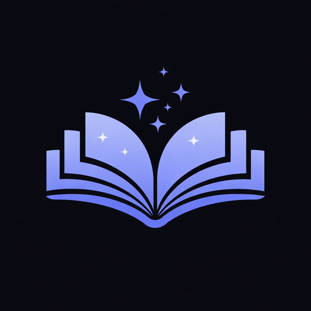 Smart Book Search - Product Hunt launch logo and brand identity