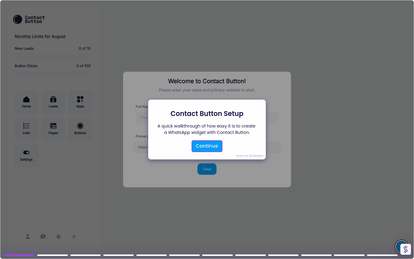 Contact Button gallery image
