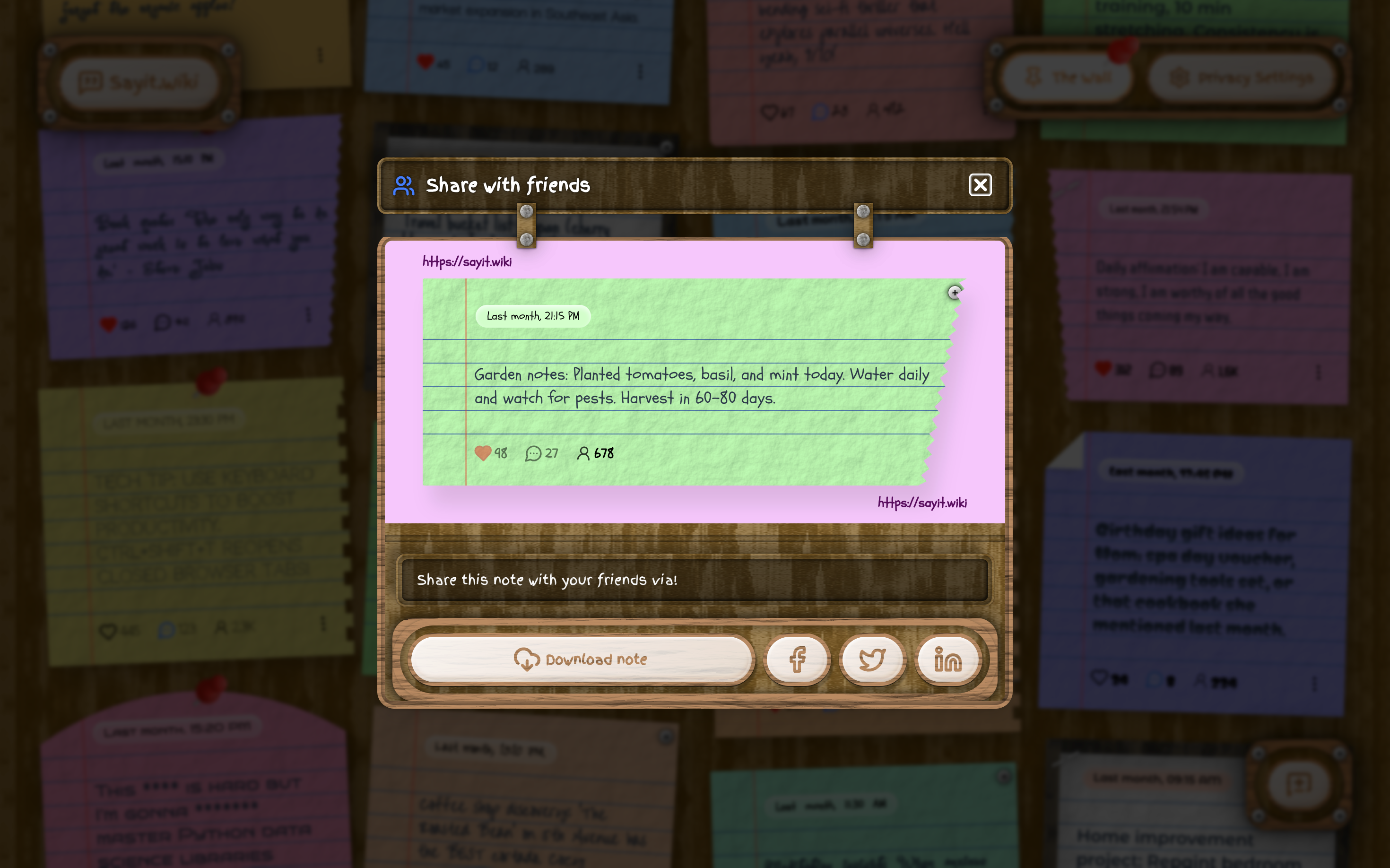 SayIt Wiki gallery image