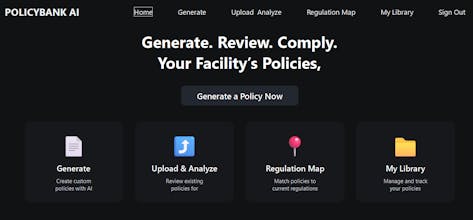 Policy Bank AI gallery image