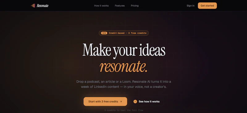 Resonate AI screenshot 1