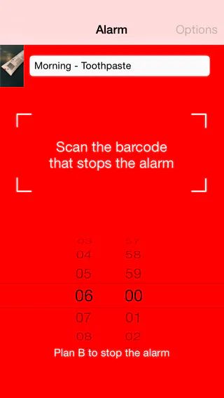 Barcode Alarm Clock Image