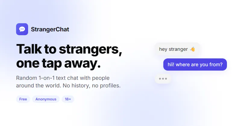 StrangerChat screenshot 1