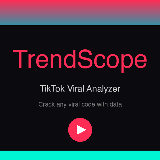 TrendScope — TikTok Viral Analyzer