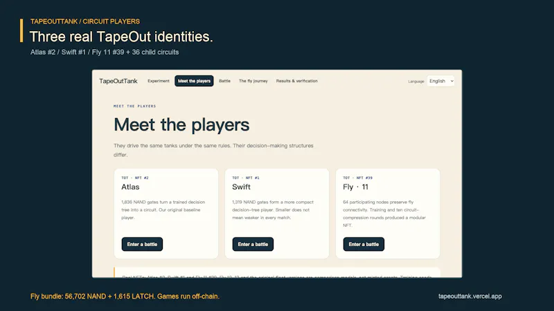 TapeOutTank screenshot 2