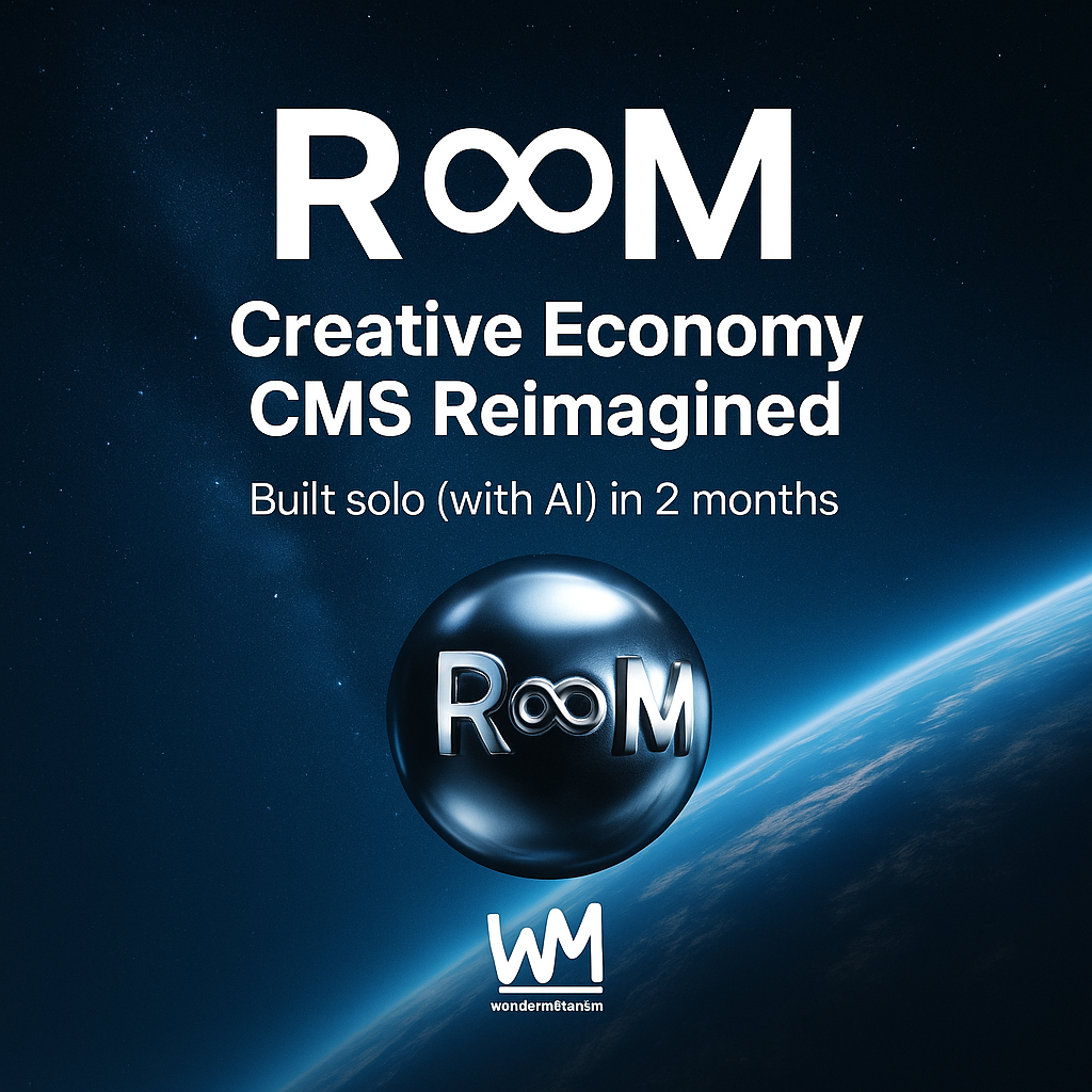 R∞M — Creative Economy CMS Reimagined media 1