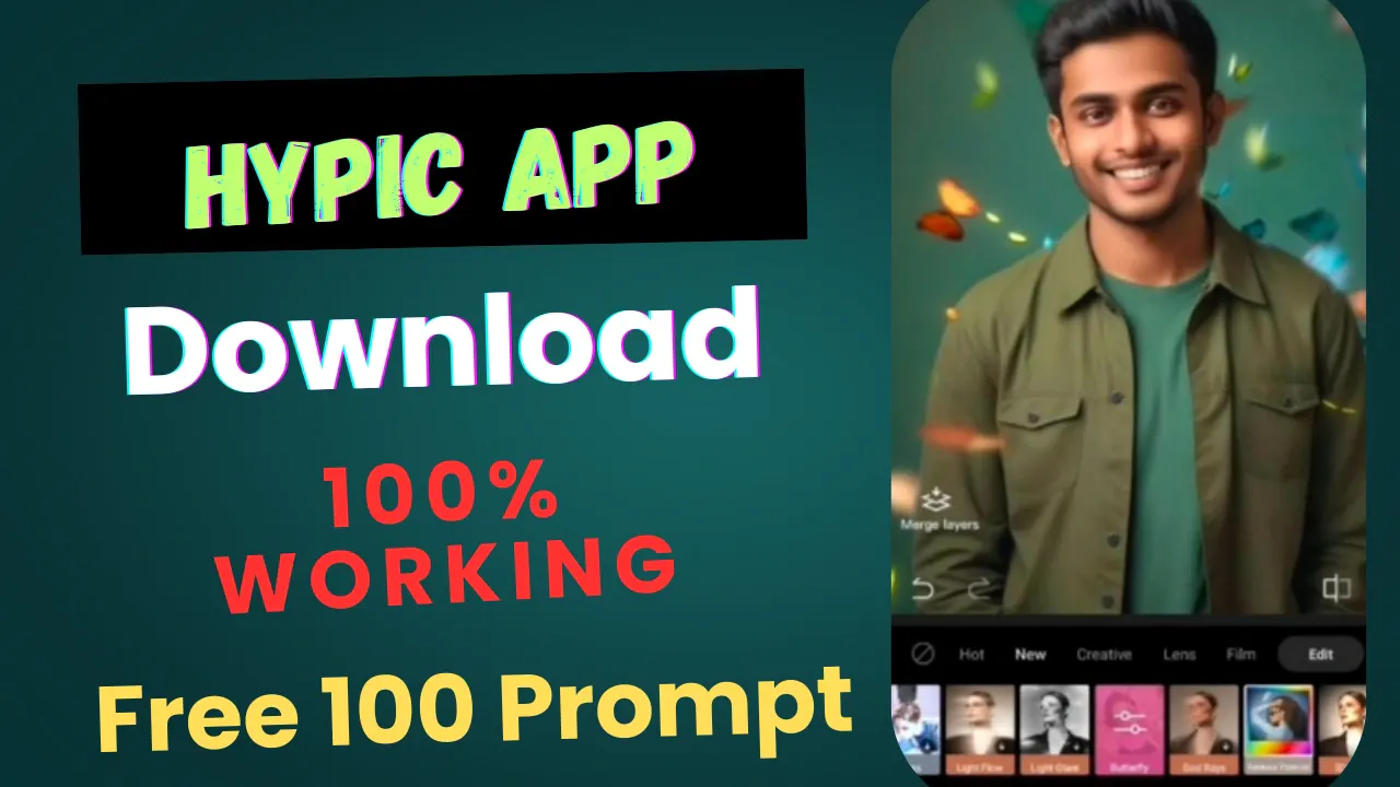 Banner del producto Hypic Photo Editing App Download Just ₹9