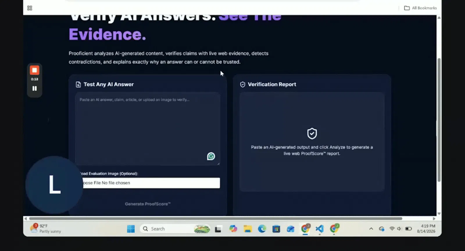 Prooficient™ screenshot 1 (video preview)