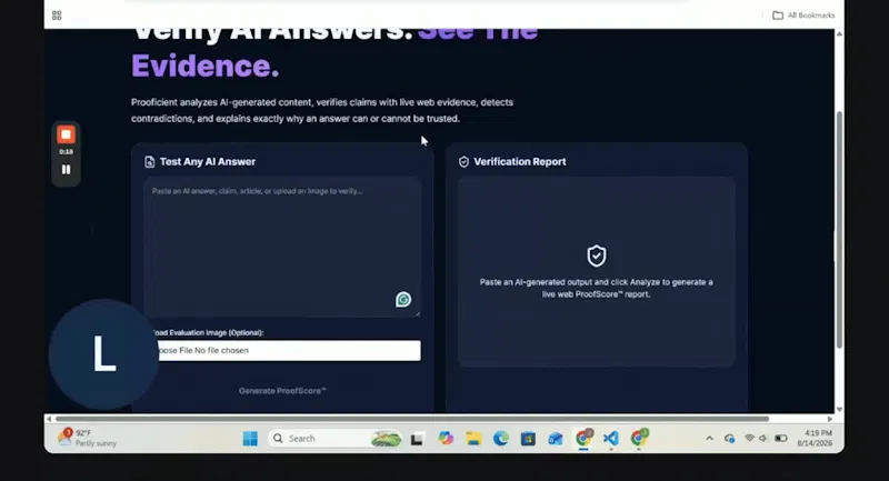 Prooficient™ screenshot 1 (video preview)