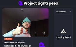 Project Lightspeed media 1