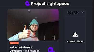 Project Lightspeed gallery image