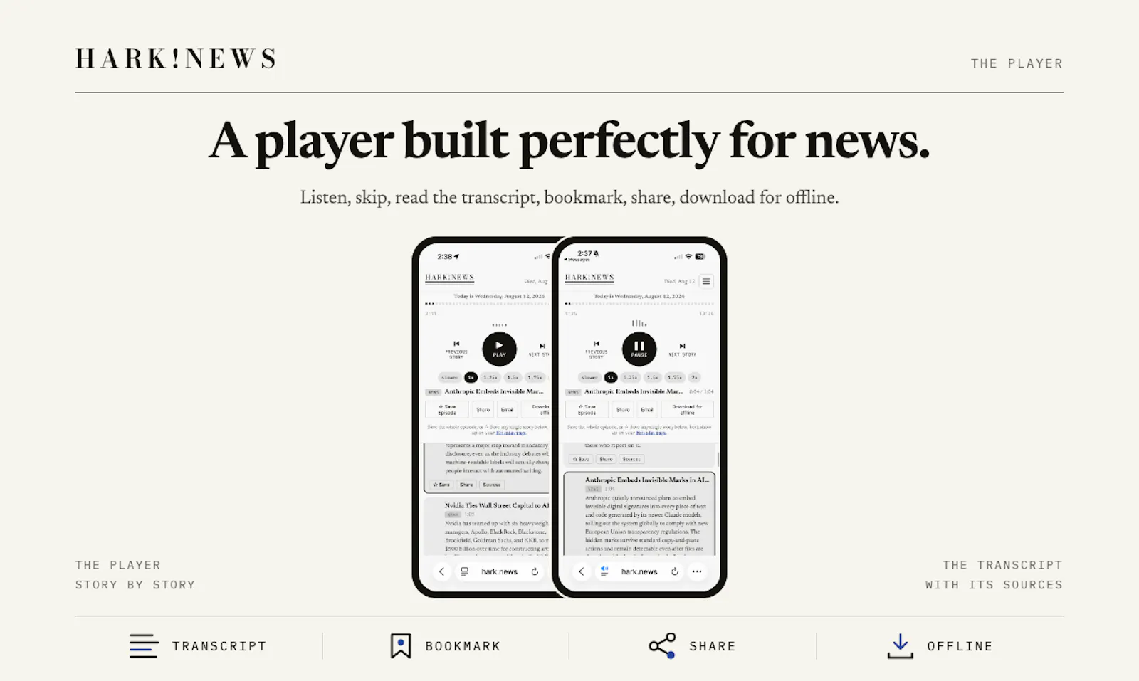 Hark.News screenshot 5